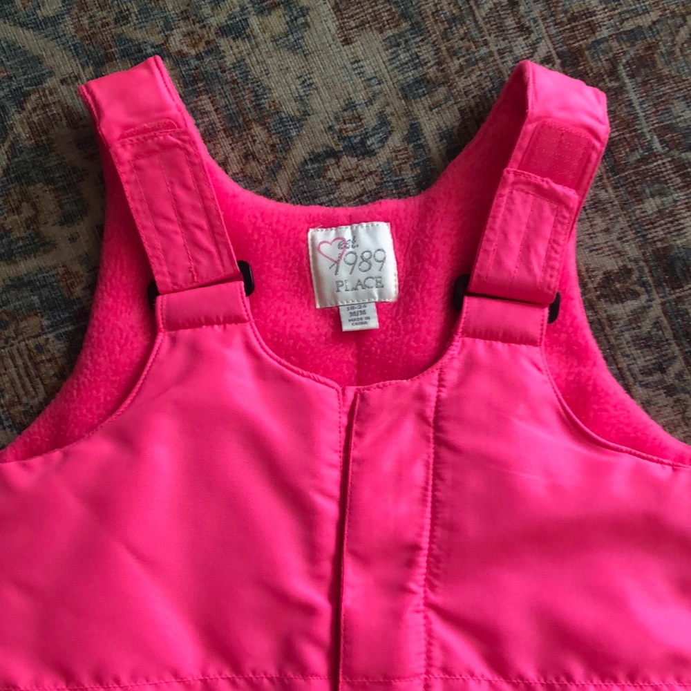 Snow suit in pink